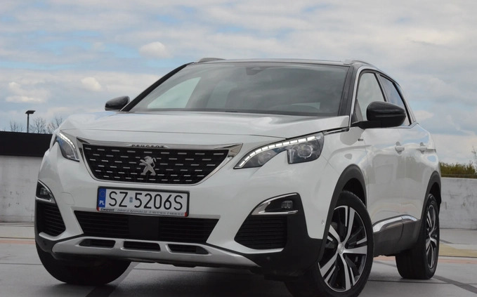 Peugeot 3008 cena 71900 przebieg: 99000, rok produkcji 2017 z Zabrze małe 781